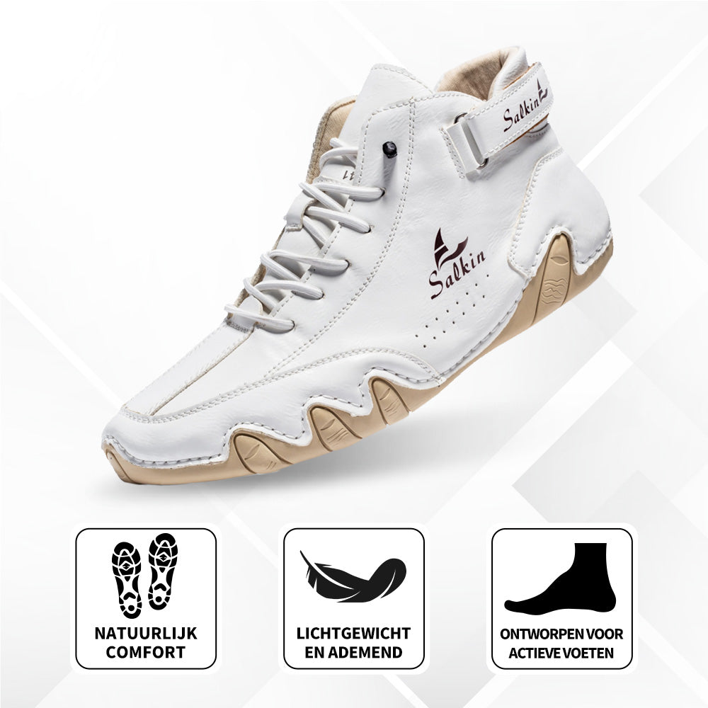 Gonomische Waterdichte En Antislip Leren Barefoot Schoenen