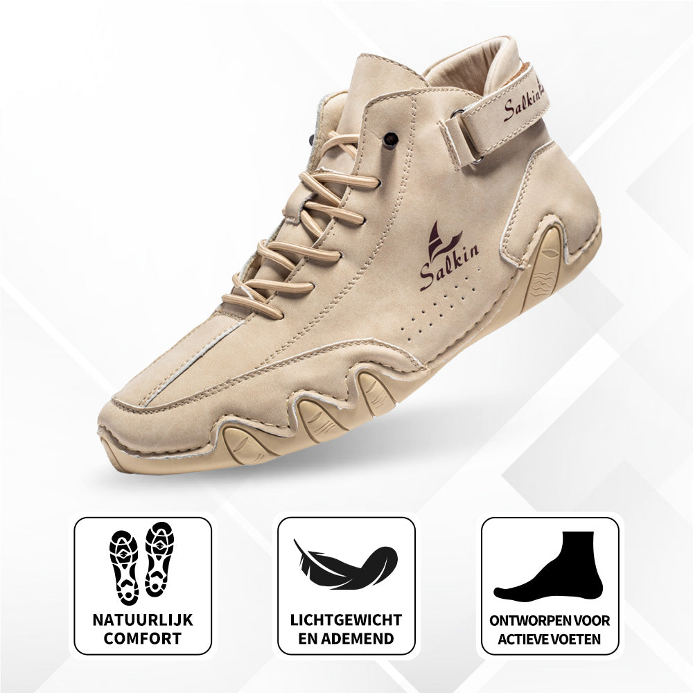 Gonomische Waterdichte En Antislip Leren Barefoot Schoenen